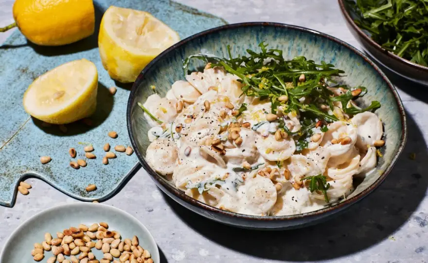 Ricotta-Zitronen-Pasta in 20 Minuten - cremig ohne Sahne