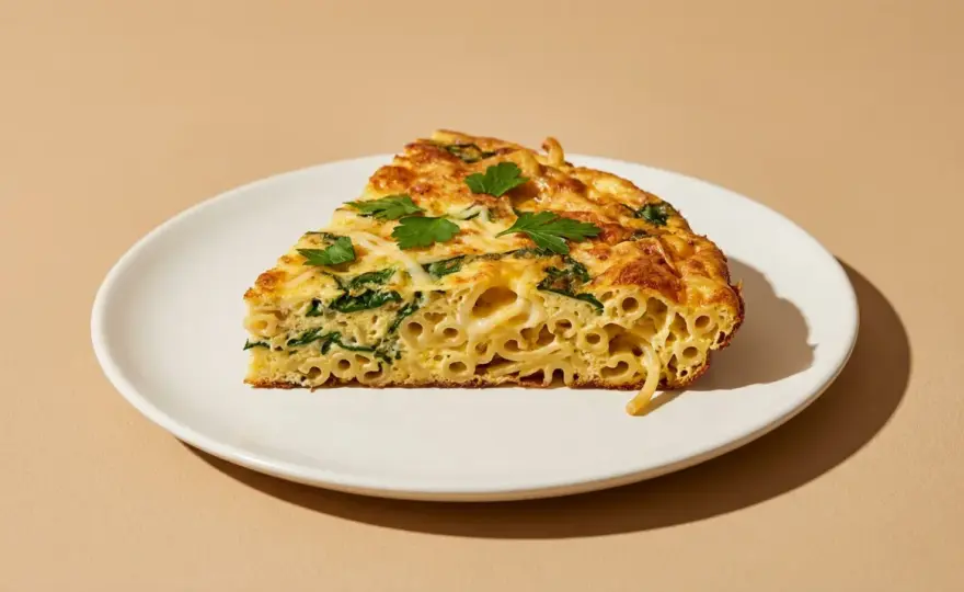 Pasta-Frittata richtig machen - so gelingt die goldbraune Scheibe