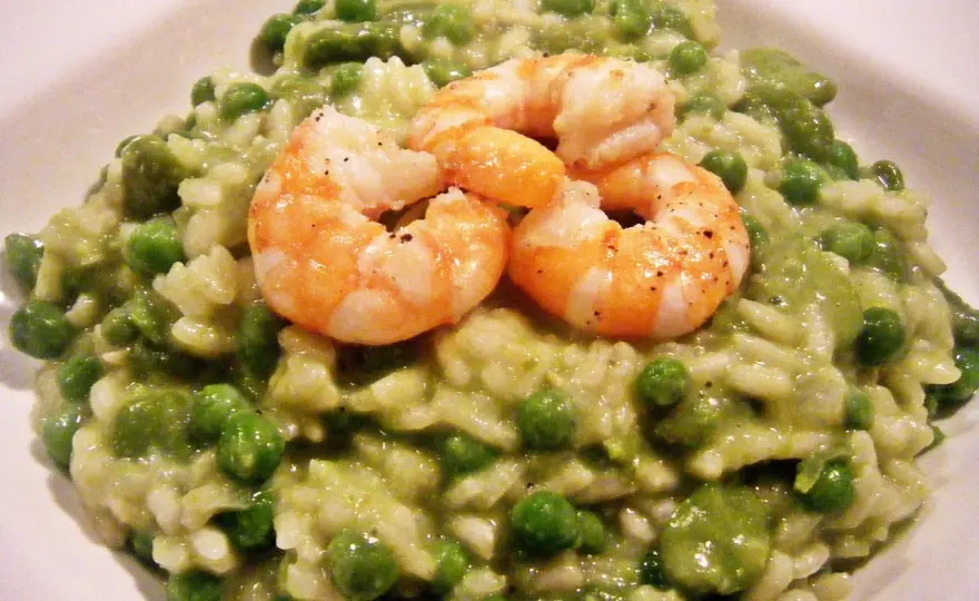 Risotto mit Garnelen richtig machen - cremig, frisch und leicht