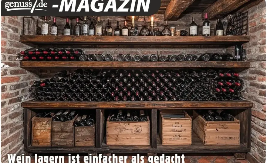 Wein lagern richtig - so bleibt er lange in Form