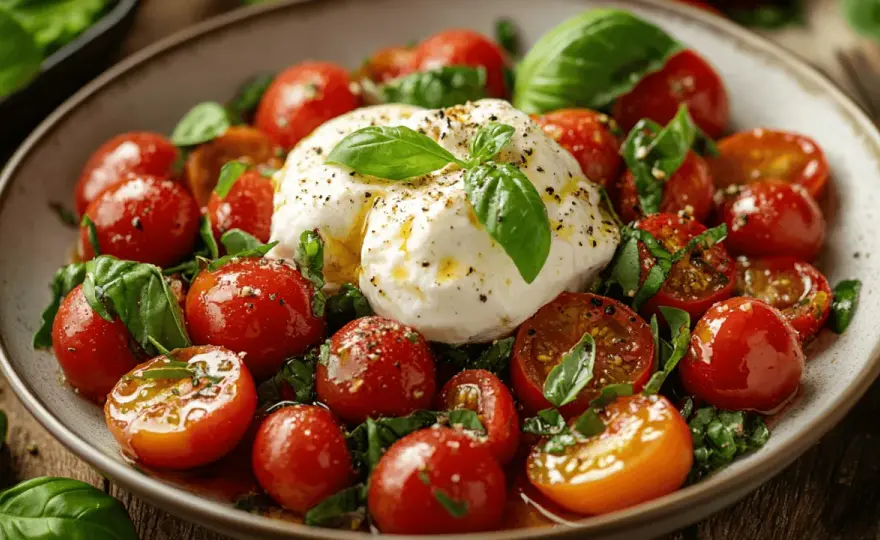 Burrata als Vorspeise - so wird sie wirklich stimmig